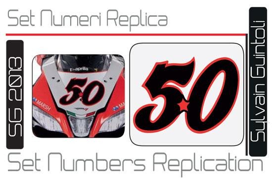 Set numeri Replica Giuntoli 50 (2013)