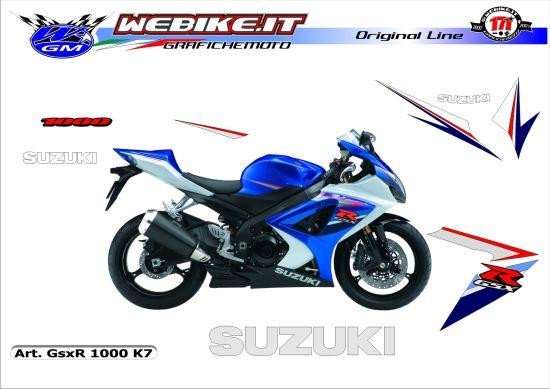 Kit adesivi Race Originali replica Suzuki GSX-R 1000 K7