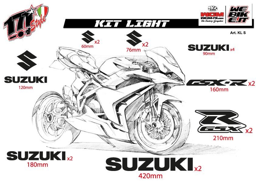 Kit Adesivi Light Suzuki