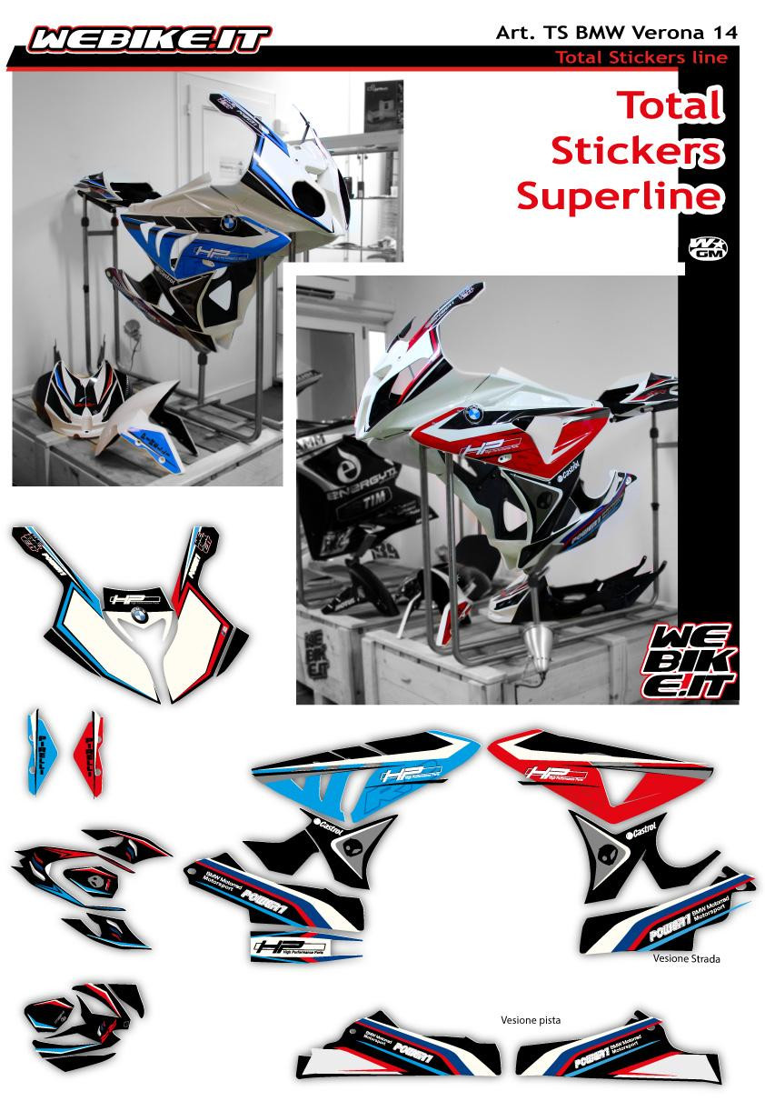 Total Stickers Superline Bmw Verona 2014