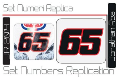 Set numeri Replica Jonathan Rea 65 (2014)