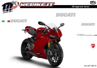 Kit adesivi Race Originali replica Ducati 1199 panigale 2012