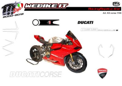 Kit adesivi Race replica Ducati SBK corse 1199