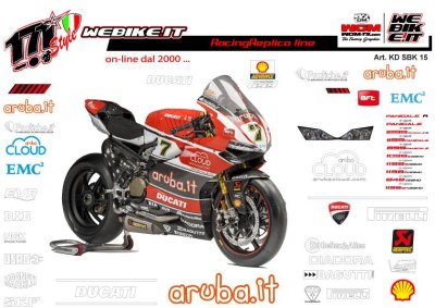 Kit adesivi Race replica Ducati SBK 2015 Aruba