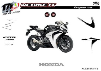 Kit adesivi Race Originali replica Honda CBR 1000 B 2010
