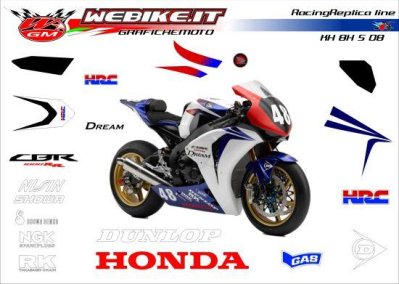 Kit Honda SBK CBR 100RR 8 ore di Suzuka