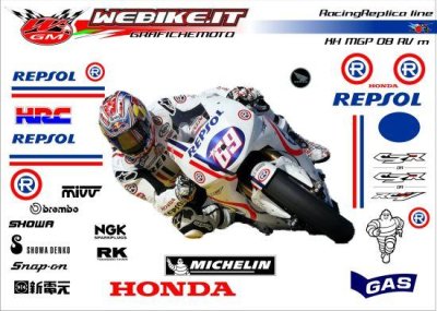 Kit Honda MotoGP Repsol VR Michelin 2008