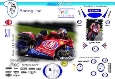 Kit adesivi Race replica Ducati SBK L&M
