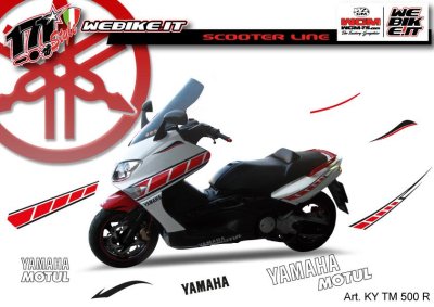 Kit Yamaha Tmax 500 Red