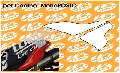 Portanumero Ducati codino monoposto 1098 848