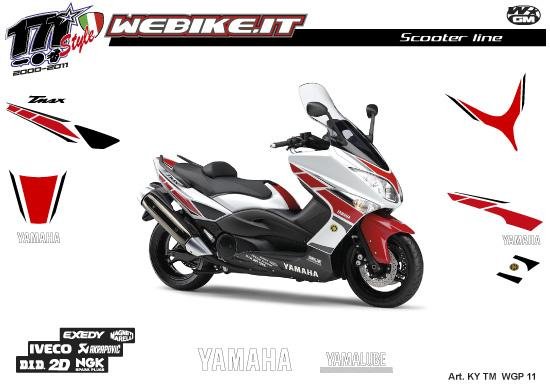 Maxi-Scooter - Kit per strada - Adesivi moto