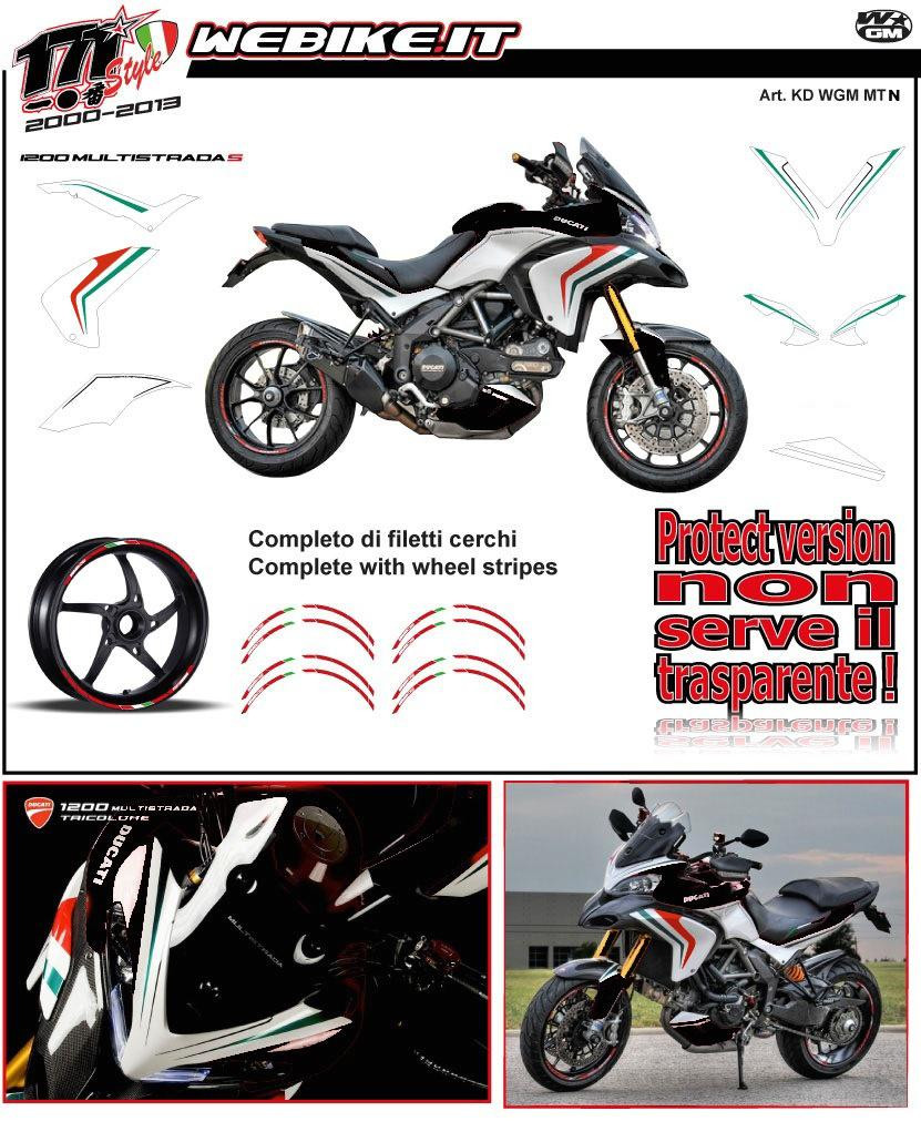 Kit Ducati Multistrada Tricolore n 