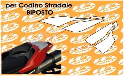Number plate for rear street Ducati biposto 1098 848