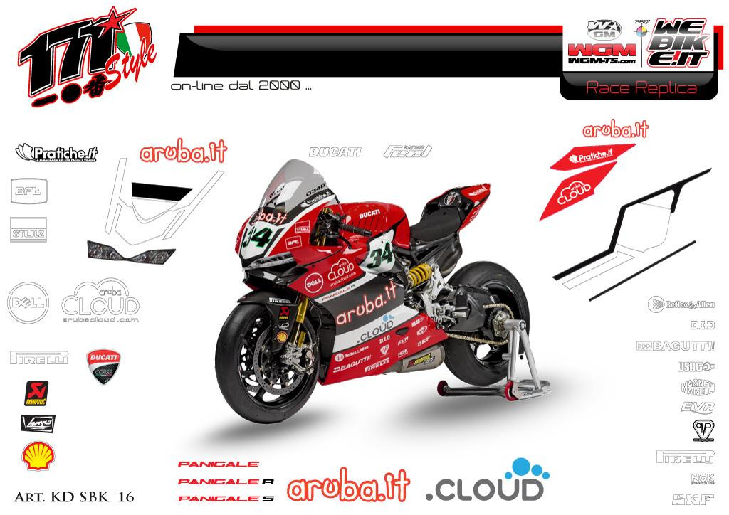 Kit Ducati superbike 2016 Aruba