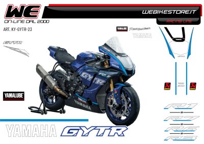 Kit stickers Race replica Yamaha GYTR 2023