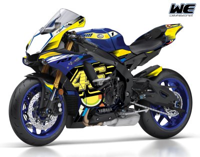 Kit adesivi WeDesign per Yamaha R1 dal 2015