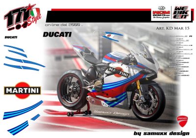 Kit Ducati Panigale Martini tribute 