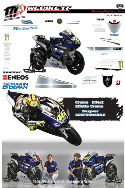 Kit Yamaha motoGP 2013