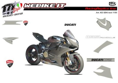 Kit Ducati SBK test 1199