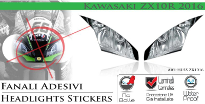 Headlight Sticker  zx-10r 2016