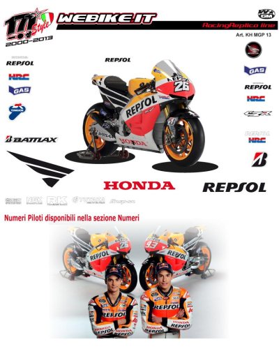 Kit Honda MotoGP REPSOL 2013