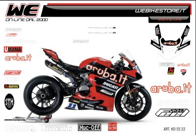 Kit stickers replica Ducati 2022 SS