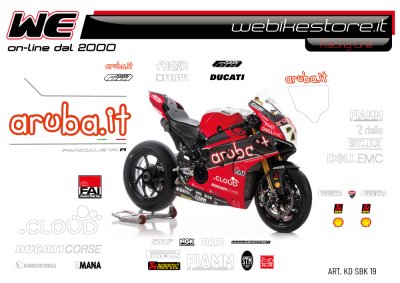 Kit stickers replica Ducati 2019 SBK