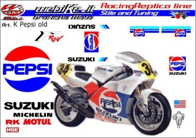 Kit Suzuki Pepsi OldStyle