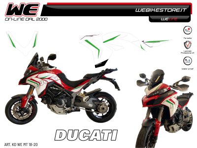 Kit Ducati Multistrada Tricolore 2018 2020