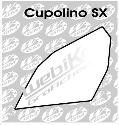 Number plate for front  CBR 1000 04/07 sx