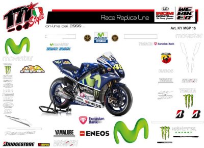 Kit Yamaha motoGP 2015